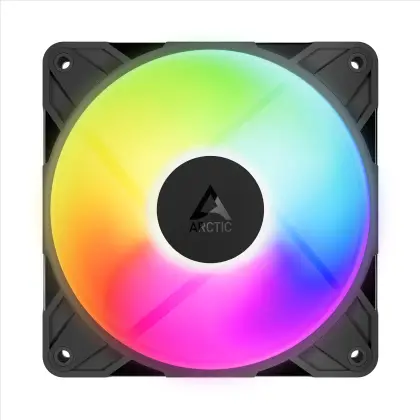 Кулер для корпуса ARCTIC P12 Pro Reverse A-RGB, Black (ACFAN00322A)