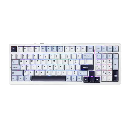 Клавиатура AULA F99, Star Vector switch (F99 Black+White+Blue)