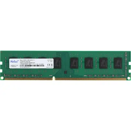 Оперативная память Netac NTBSD3P16SP-08 DDR3 8GB <PC3-12800/1600MHz> (NTBSD3P16SP-08)