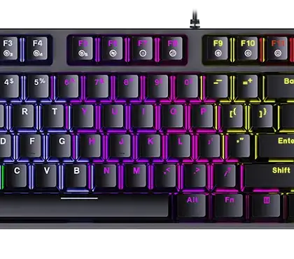 Клавиатура DAREU EK87 Black (DU-EK87-BK)