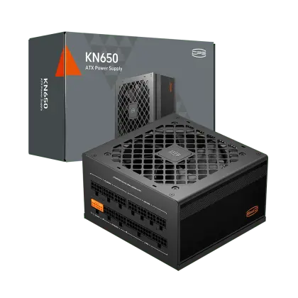 Блок питания PCCooler KN650, 650W, 80PLUS GOLD, Черный (P3-KN650-G1F)