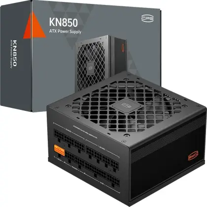 Блок питания PCCooler KN850, 850W, 80PLUS GOLD, Черный (P3-KN850-G1F)