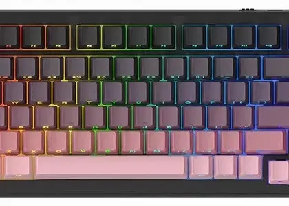 Клавиатура Ajazz AK820 Max, Magnetic Switch - Gradient Pink (AK820/MAX/Magnetic/Pink)