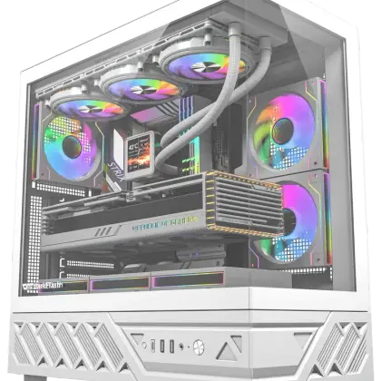 Корпус компьютерный DarkFlash DS950 ATX - белый (DF-DS950-WH)