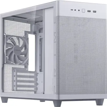 Корпус ASUS Prime AP201 Tempered Glass - Белый (AP201 ASUS PRIME CASE TG WHITE)