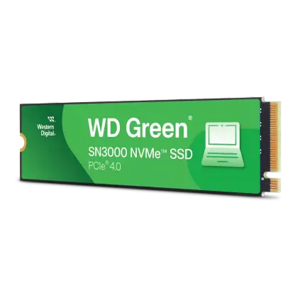 Твердотельный накопитель SSD 2Tb M.2 2280 S3-M WD Green SN3000, PCIe (WDS200T4G0E)