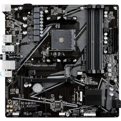 Материнская плата GIGABYTE A520M DS3H WIFI6E (A520M DS3H WF6E)
