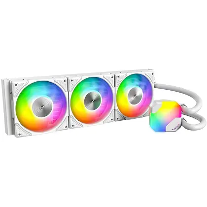 Водяное охлаждение для CPU Montech HyperFlow ARGB 360, White (HyperFlow ARGB 360 (W))