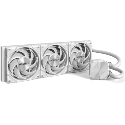 Водяное охлаждение для CPU Montech HyperFlow Silent 360, White (HyperFlow Silent 360 (W))