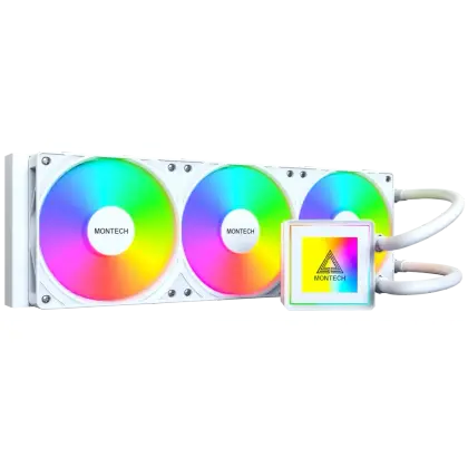 Водяное охлаждение для CPU Montech PureFlow ARGB 360, White (PureFlow ARGB 360 (W))