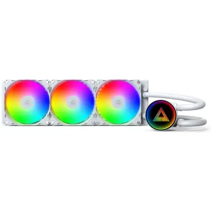 Водяное охлаждение для CPU Montech LightFlow ARGB 360, White (LightFlow ARGB 360 (W))