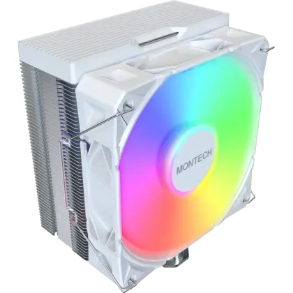 Вентилятор для процессора Montech NX400 ARGB, White (NX400 ARGB (W))