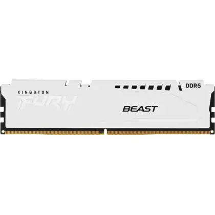 Оперативная память Kingston FURY Beast EXPO DDR5 16GB 5600MT/s, White (KF556C36BWE-16)