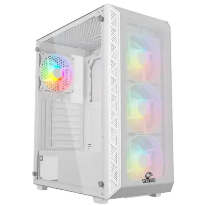 Корпус Wintek Mars PS195-6-M-W TG, белый (PS195-6-M-W TG)