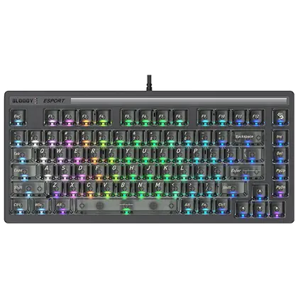 Клавиатура игровая Bloody LK72R, Sports Grey (LK72R Sports Grey)