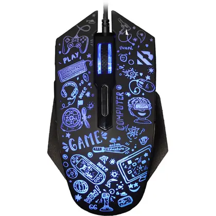 Мышь проводная SmartBuy RUSH X15 (SBM-745G-K)