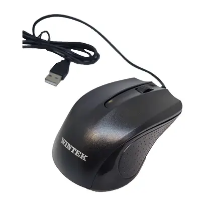 Мышь Wintek WS-MS-926, USB, чёрная (WS-MS-926)