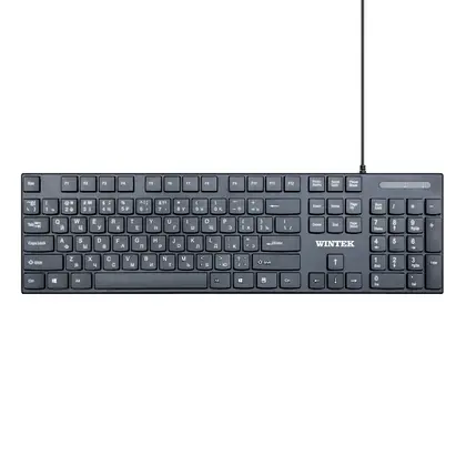 Клавиатура Wintek WS-KB-123, чёрная (WS-KB-123)