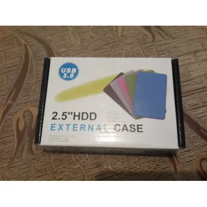 Внешний жёсткий диск 2.5 HDD. External Case 1 TB. USB 3.0