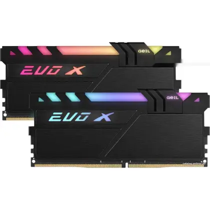 Оперативная память DDR4 GEIL EVO X II BLACK (3000) 16GB (2X8GB) RGB