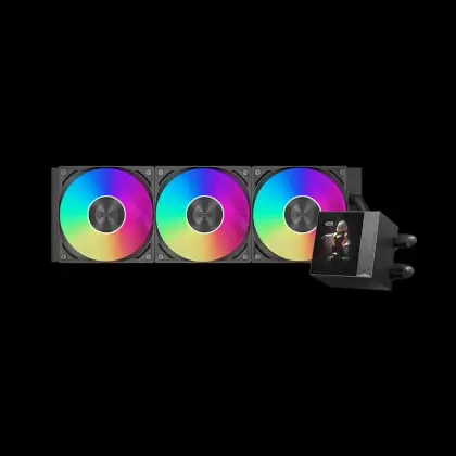Водяное охлаждение для CPU PCCooler DC360 Pro ARGB Display BK