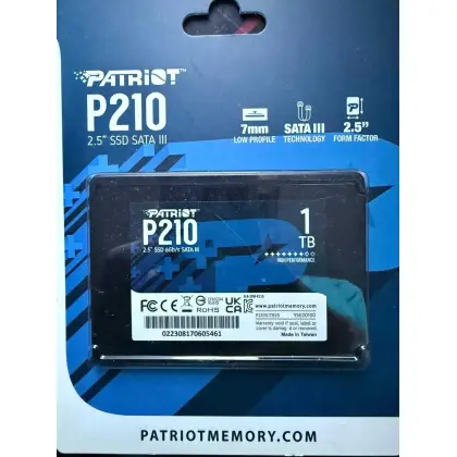 Продам SSD Patriot P210 1TB