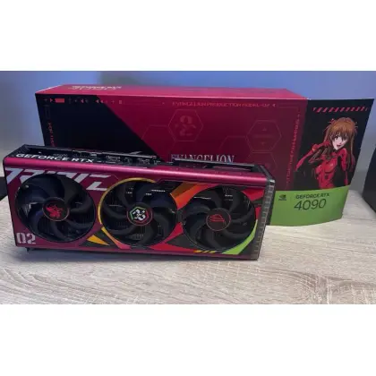 Видеокарта ASUS RTX 4090 ROG Strix Gaming Eva 02 Edition, 24 GB