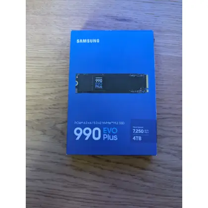SSD диск Samsung 990 EVO Plus 4tb (4 терабайта) почти новый