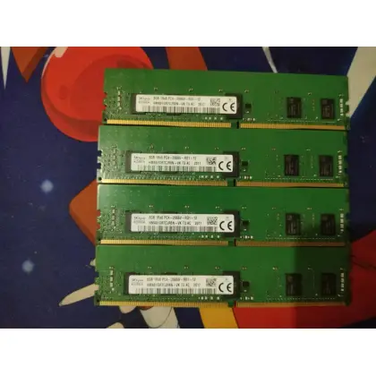 Озу ddr4 32gb ( 4x8gb ) 2666mhz ecc