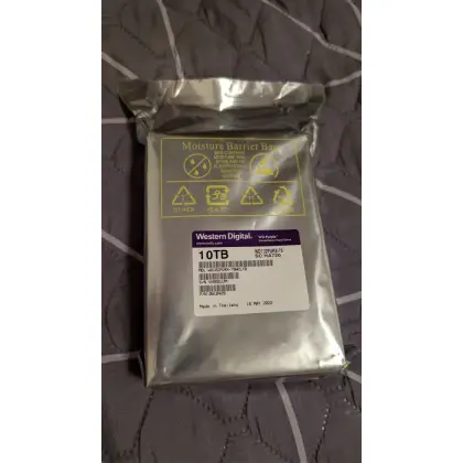 Новый HDD 10 TB WD Purple — Запечатан!