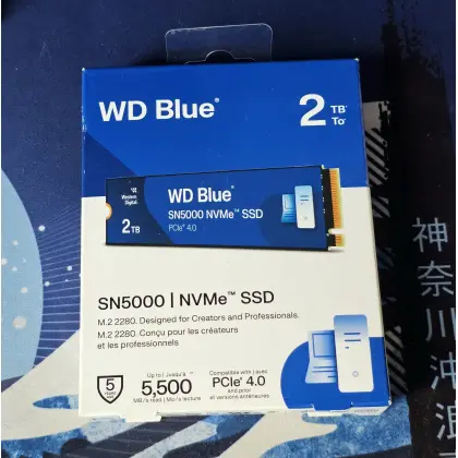 2TB SSD WD Blue 5000, WD Blue 5100, TeamGroup NV5000, новые