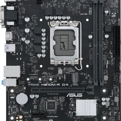 Материнская плата ASUS PRIME H610M-R D4-SI
