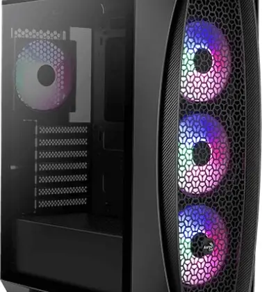 Корпус Aerocool Aero One Frost Black, Frost-G-BK-v1