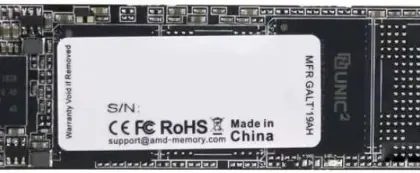 Диск SSD M.2 SATA 256GB AMD Radeon R5, R5M256G8