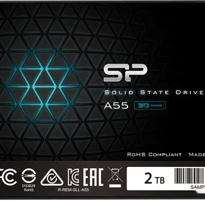 Диск SSD 2.5" 2TB Silicon Power Ace A55, SP002TBSS3A55S25