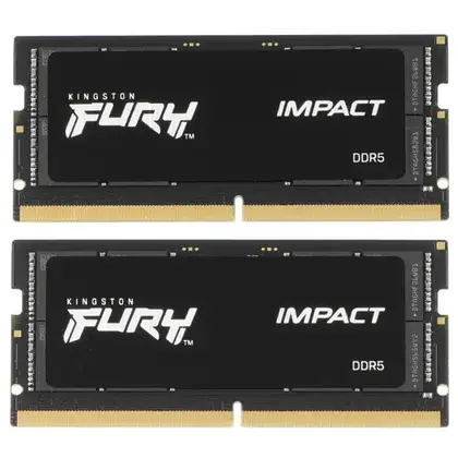 Оперативная память для ноутбука DDR5 5600/64Gb (2x32GB) Kingston Fury Impact, KF556S40IBK2-64