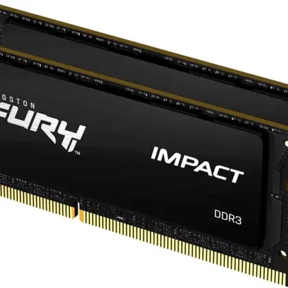 Оперативная память для ноутбука DDR3 1866/16Gb (2x8GB) Kingston Fury Impact, KF318LS11IBK2/16
