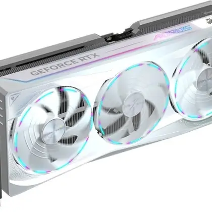 Видеокарта Gigabyte AORUS RTX 5090 MASTER ICE 32G, GV-N5090AORUSM ICE-32GD