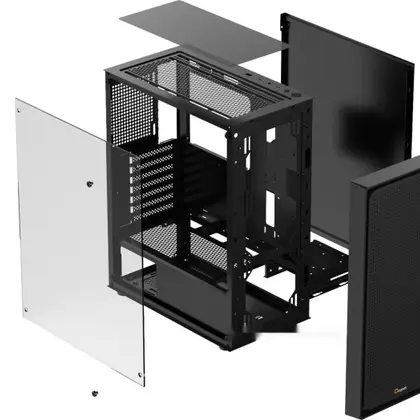 Корпус Ocypus Gamma C50 BK, Gamma-C50-BKG000XX-GL