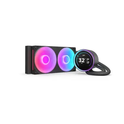 СВО для процессора NZXT Kraken Elite 280 RGB V2, RL-KR28E-B2 Black