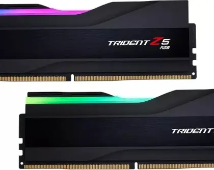 Оперативная память DDR5 5600/32Gb (2x16GB)  G.Skill Trident Z5 RGB, F5-5600J4040C16GX2-TZ5RK