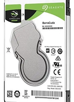 Жесткий диск для ноутбука 2.5" Seagate BarraCuda 500Gb, 5400rpm, SATA3, 128Mb, 7мм, ST500LM030