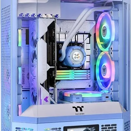 Корпус Thermaltake The Tower 600 Hydrangea Blue CA-1Z1-00MFWN-00
