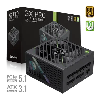 Блок питания GameMax GX PRO 850G Gold 2121-0850B0036