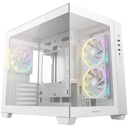 Корпус Deepcool CG330 3F WH, R-CG330-WHNGM3-G