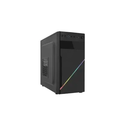 Корпус MATX mini tower APEX V05, RGB (400W)