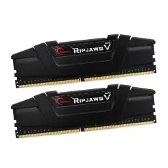 Комплект модулей памяти G.Skill RipJaws V [F4-3200C16D-32GVK] DDR4, 32 GB, black