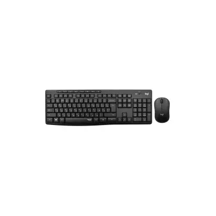 Клавиатура и мышь, USB, Logitech MK295 [920-009807], Черный