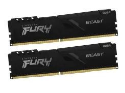 Комплект модулей памяти Kingston Fury Beast, KF436C18BBK2/32, DDR4, 32 GB, Черный