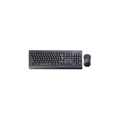 Клавиатура и мышь, USB, Delux DLD-6091OGB, Черный